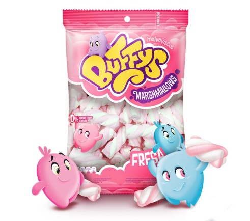 MALVAVISCOS BUFFYS TWISTER FRESA 27 X 200GRS